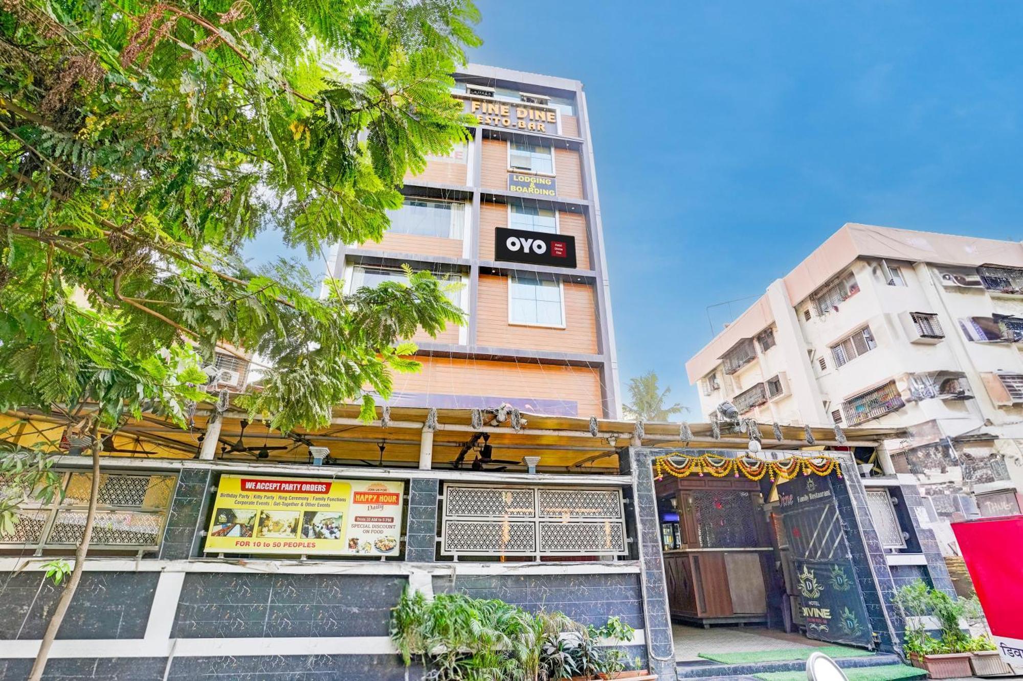 Super Hotel O Divine Fine Dine Lodging And Boarding Kalyan Exterior photo